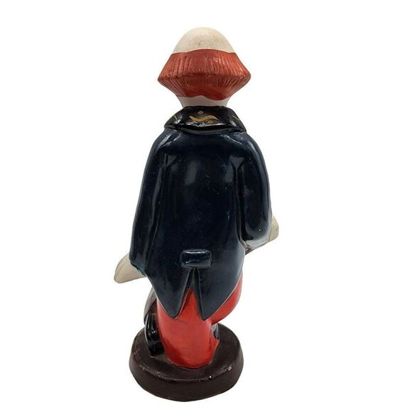 Vintage 1970's Norleans Hobo Clown Band Figurines Ceramic Hand Painted Lot Of 4 - Picture 8 of 13
